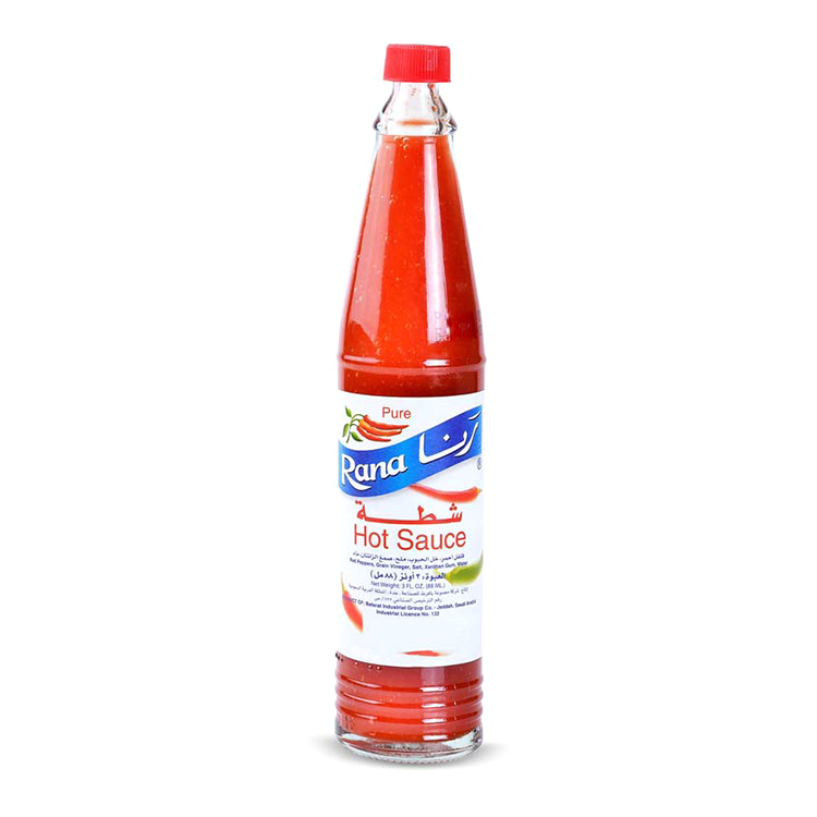 شطة حارة رنا (٨٨ مل) Rana Hot Sauce (88ml) رنا شطة حارة 100مل - الصورة 1